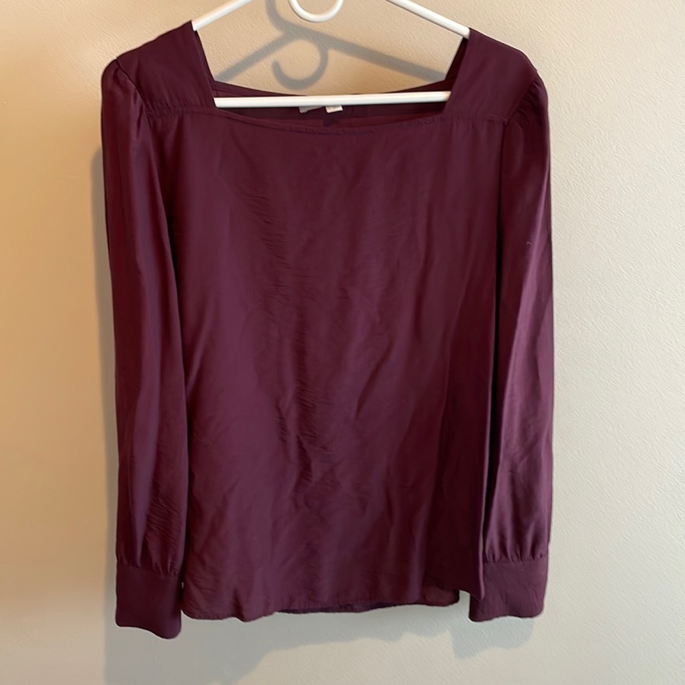 Loft Square Neck Blouse